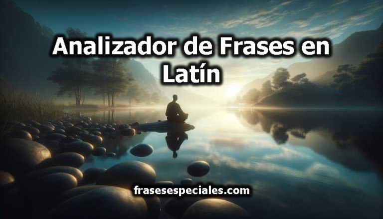 Analizador de Frases en Latín